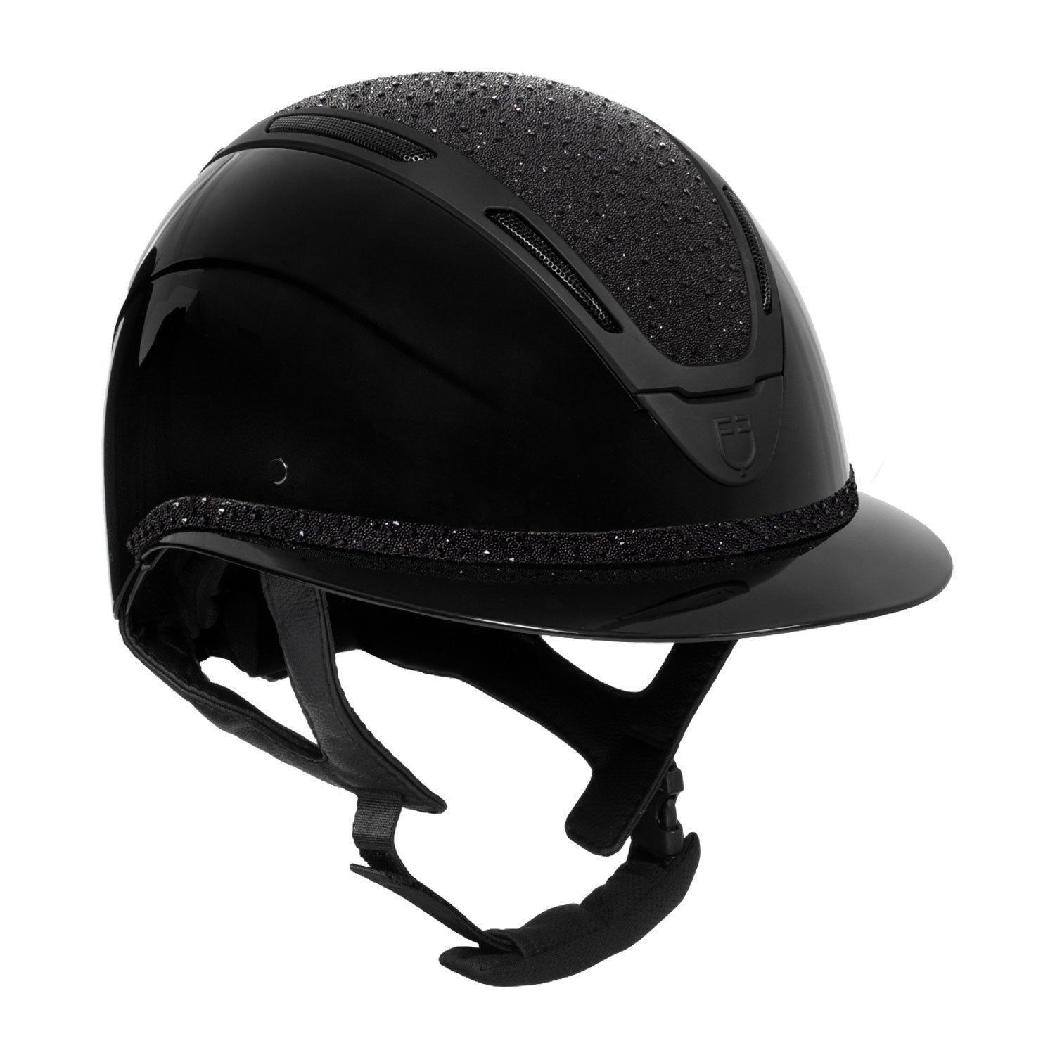 Casque Apocalypse Pour Femmes Avec Diamants Et Coque Brillante - EQUESTRO
