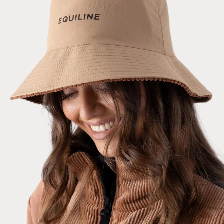 Bob réversible femme beige - EQUILINE