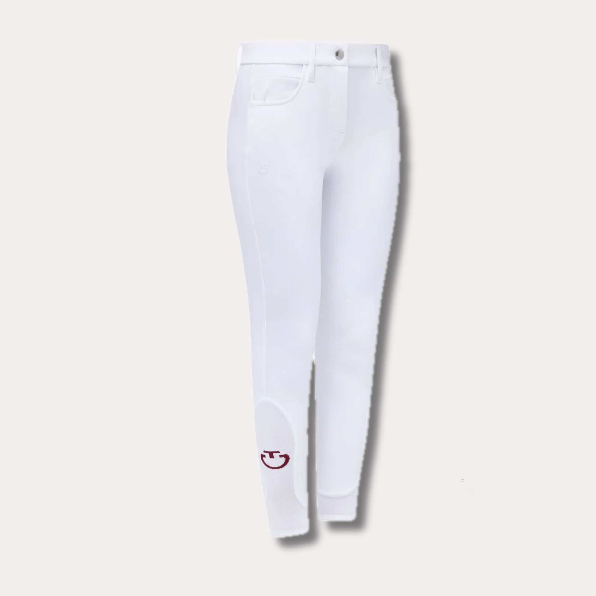 Pantalon fille Girl's Color Grip blanc - Cavalleria Toscana