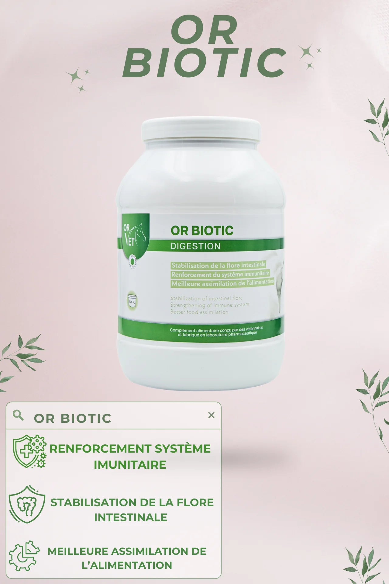 OR BIOTIC - OR VET