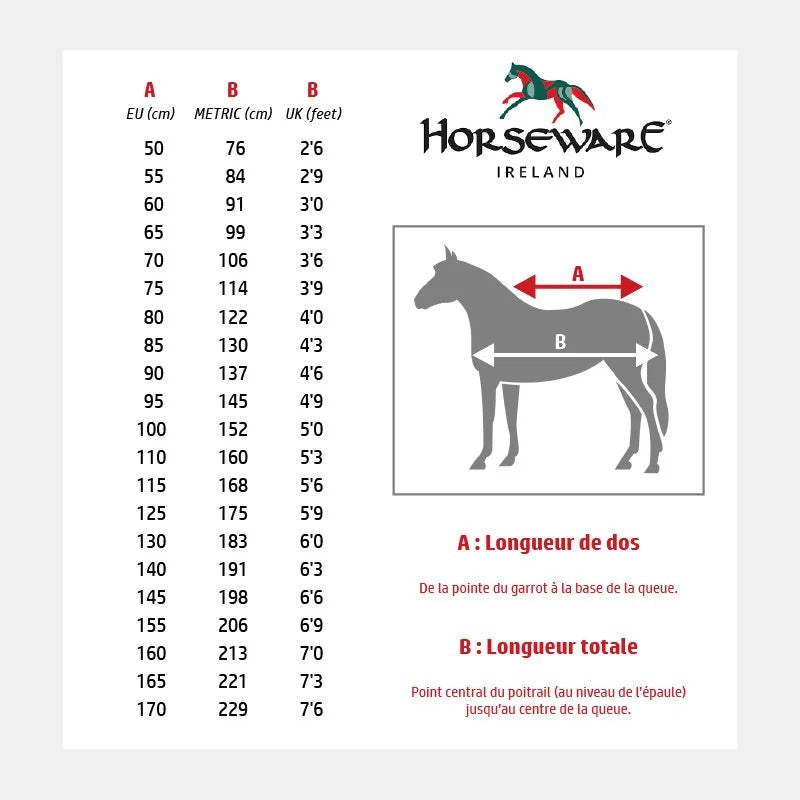 Amigo Hero Ripstop Couverture d'Extérieur 50g - Horseware