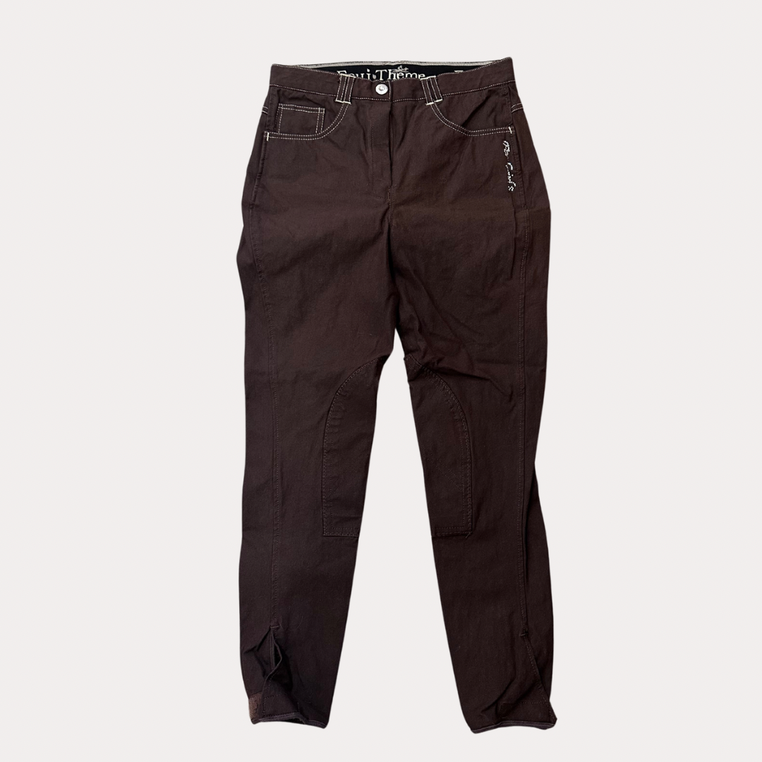 Pantalon Equitheme marron 38