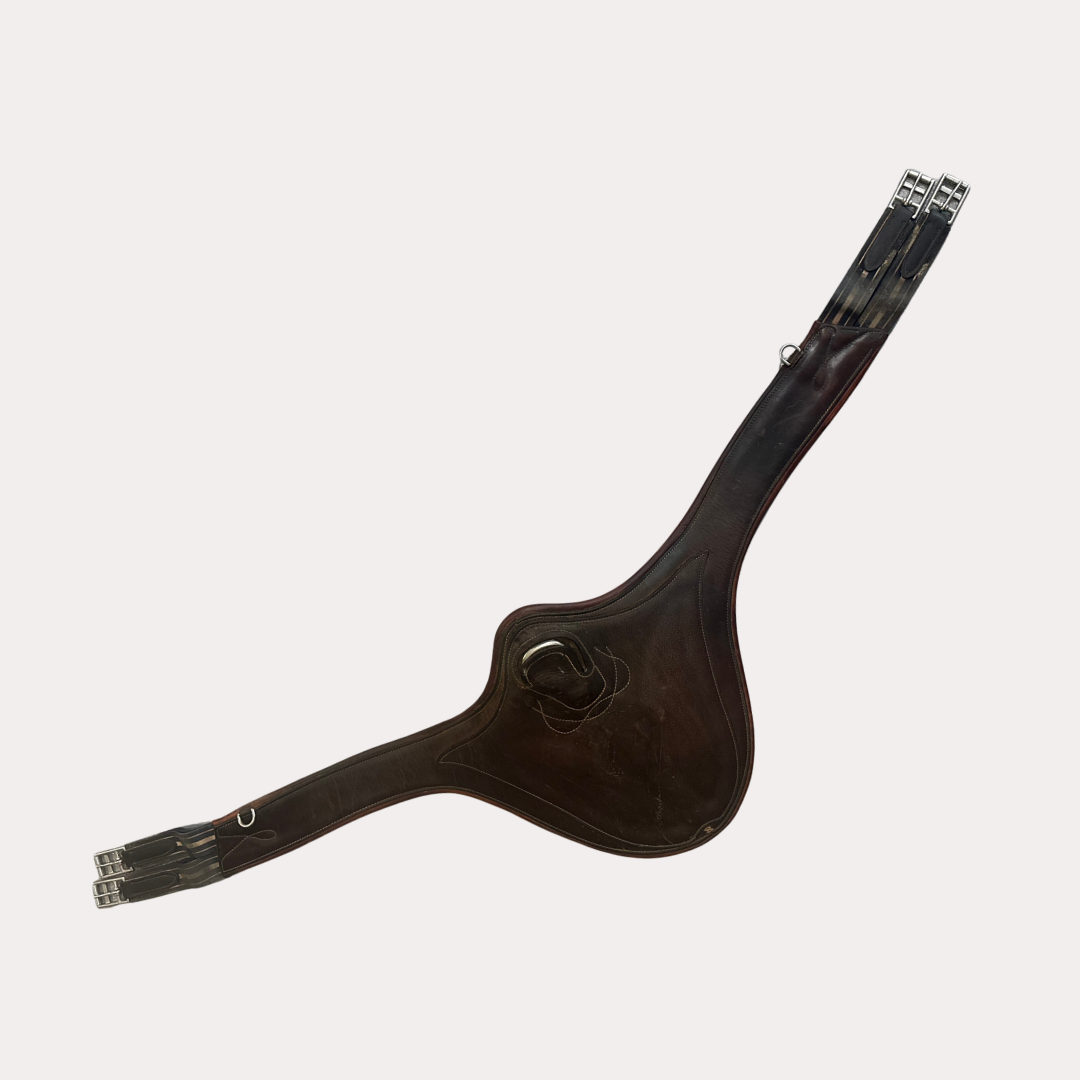 Sangle bavette Antares 140cm marron