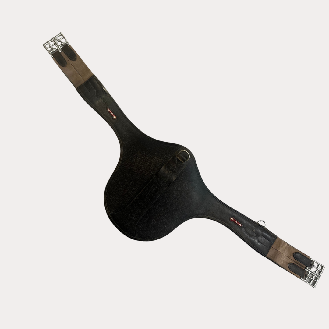 Sangle bavette Équipe 120cm marron