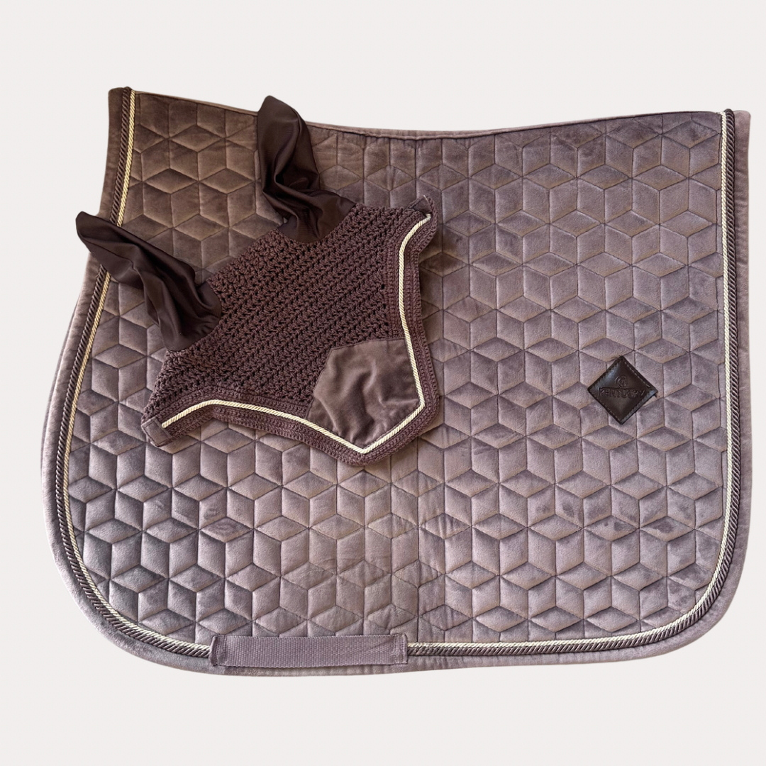 Ensemble Kentucky velvet Parme Full