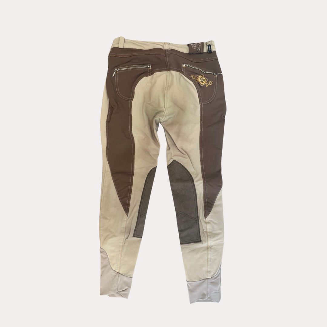 Pantalon Fouganza marron 38