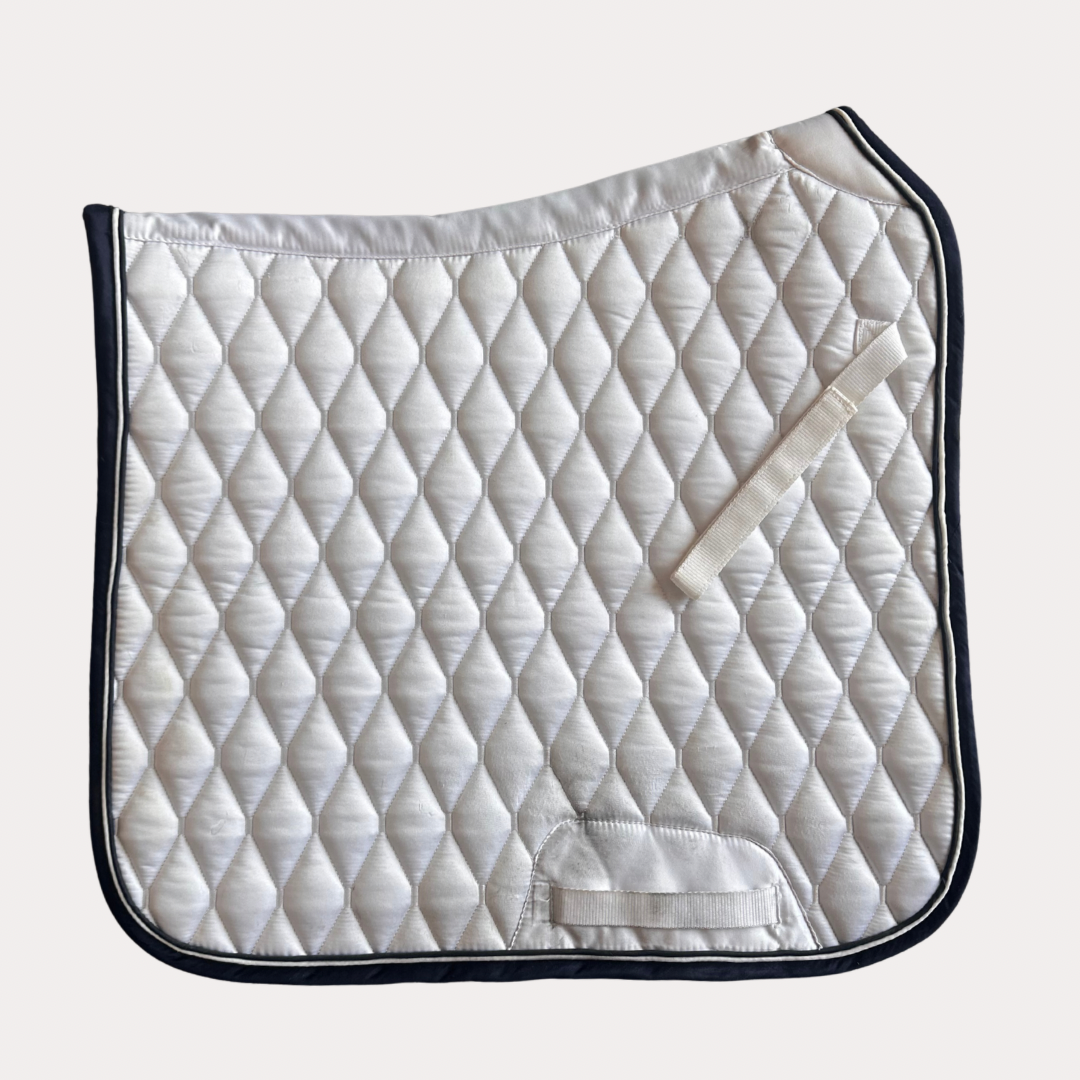 Tapis Fouganza dressage blanc full