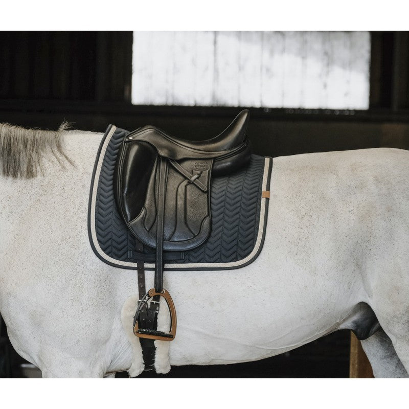 Tapis de selle EQUITHEME Softy dressage vert