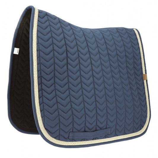 Tapis de selle EQUITHEME Softy dressage marine