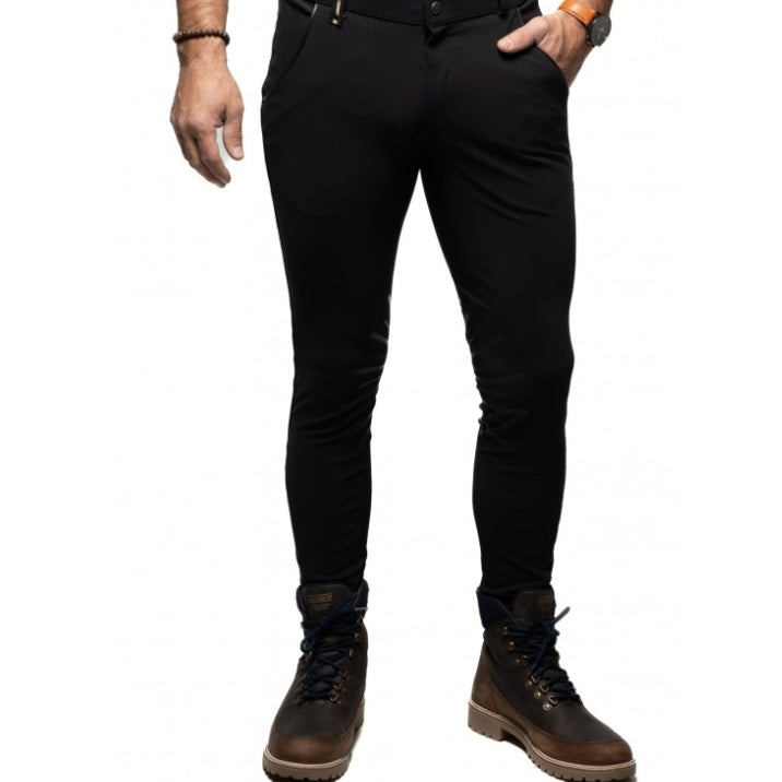 Pantalon d'équitation vintage unisexe Euro-Star cuir marron taille 30 Pantalon d'équitation vintage unisexe Euro-Star cuir marron taille 30