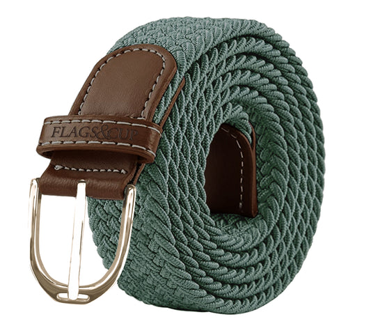 Ceinture ARTOSIA vert - flags&cup