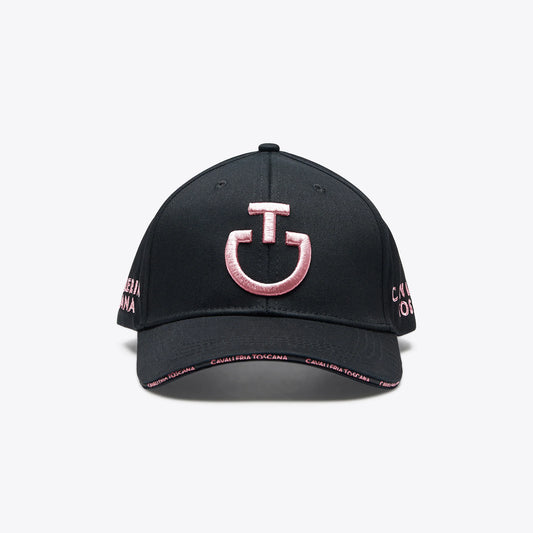 Casquette noire / rose  - CAVALLERIA TOSCANA