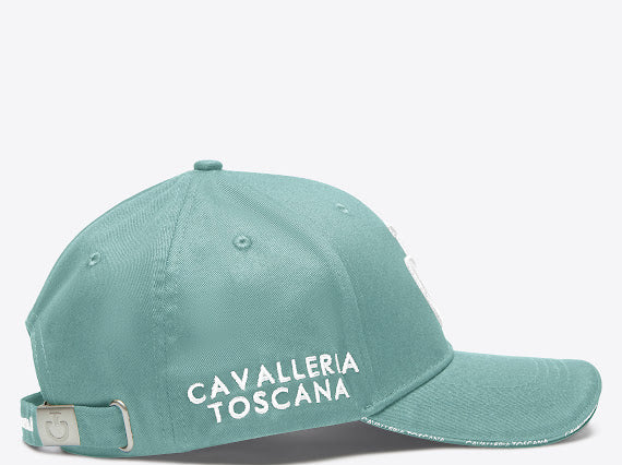 Casquette logo brodé Mint green- CAVALLERIA TOSCANA