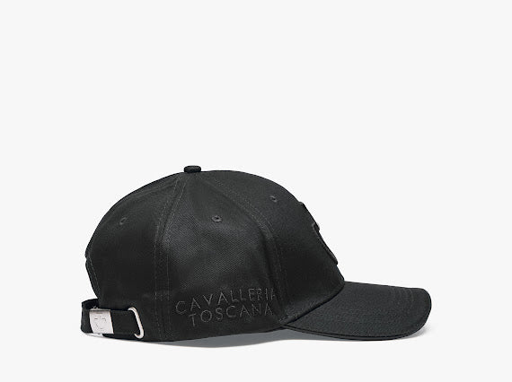 Casquette logo brodé noir - CAVALLERIA TOSCANA