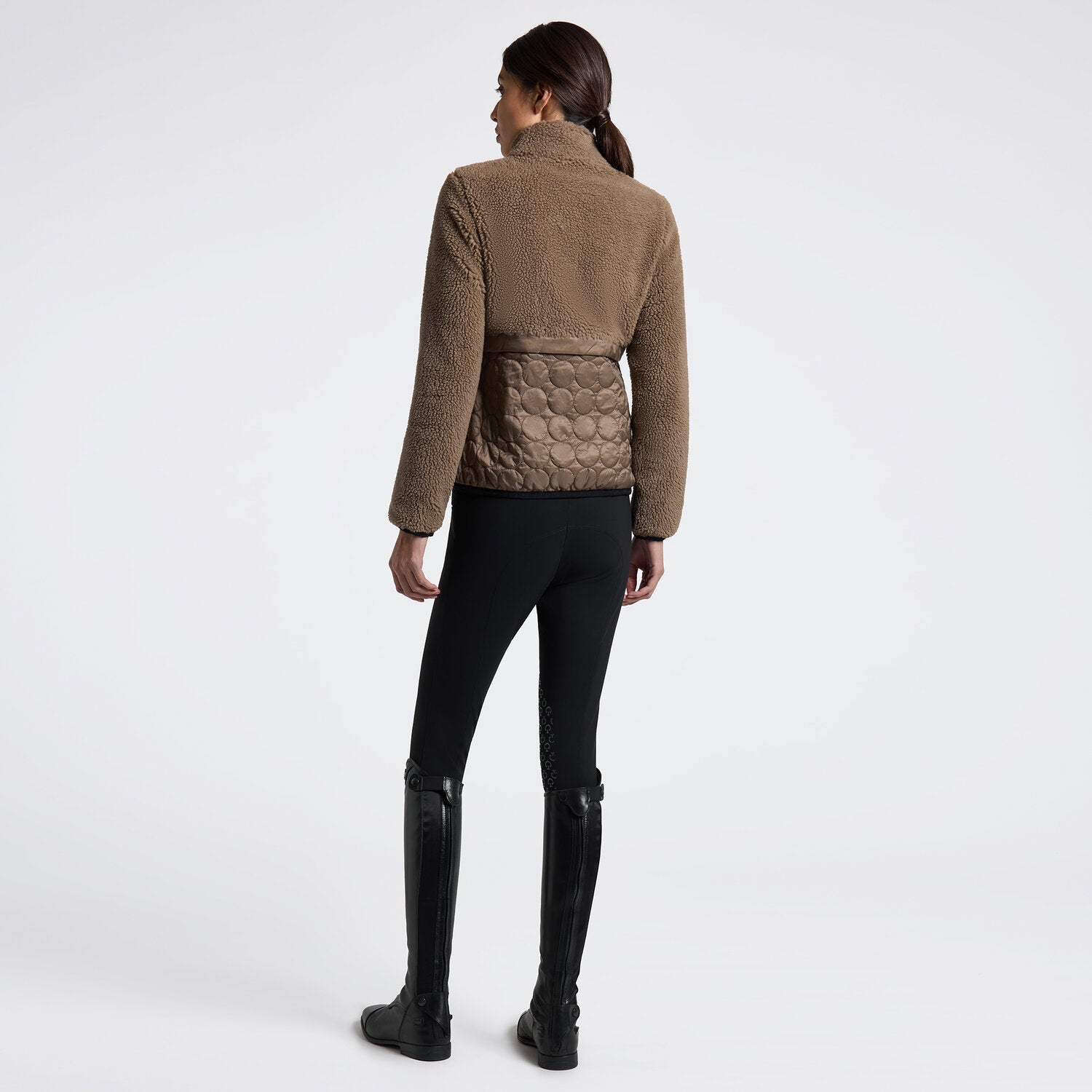 Veste Teddy Bear fleece avec fermeture éclair - CAVALLERIA TOSCANA