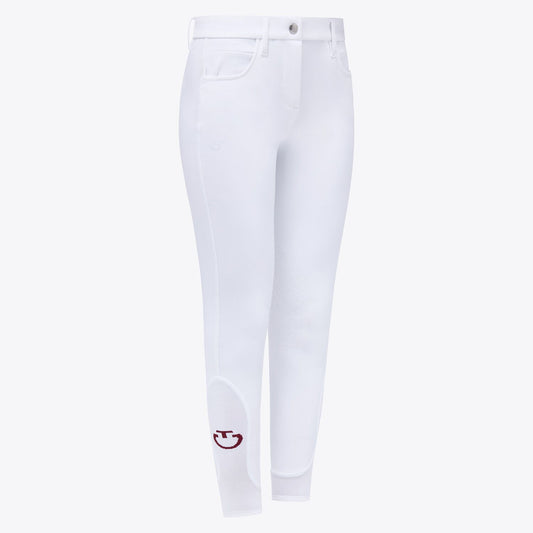 Pantalon fille Girl's Color Grip blanc - Cavalleria Toscana