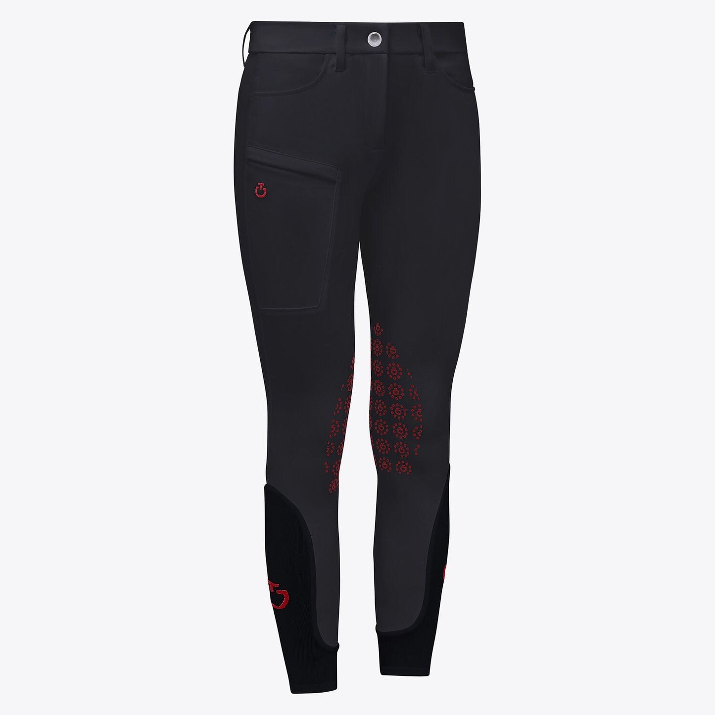 Pantalon Color Grip w/Zip Pocket noir - Cavalleria Toscana