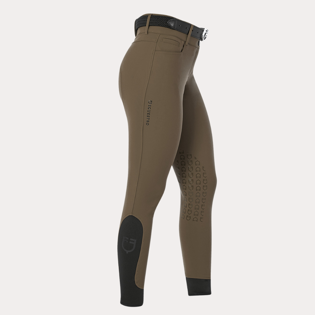 Pantalon knee grip Walnut - EQUESTRO