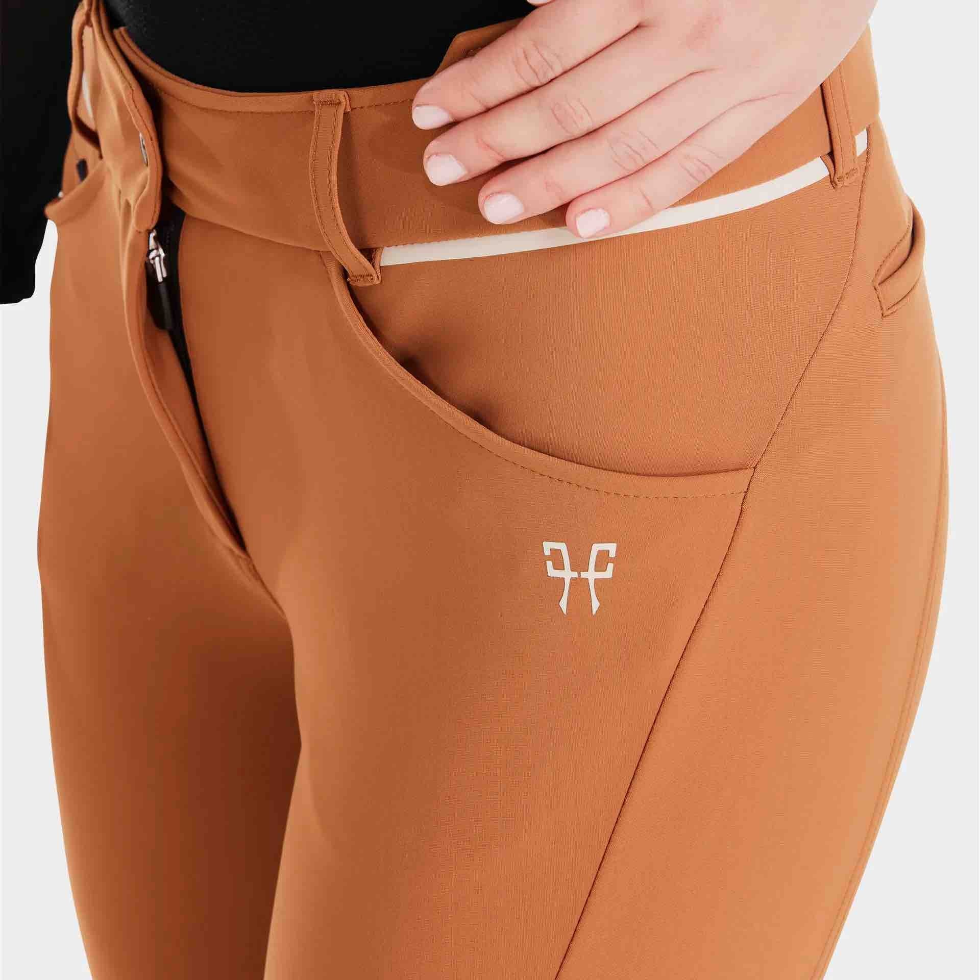 Pantalon X-design Gold brown - HORSE PILOT