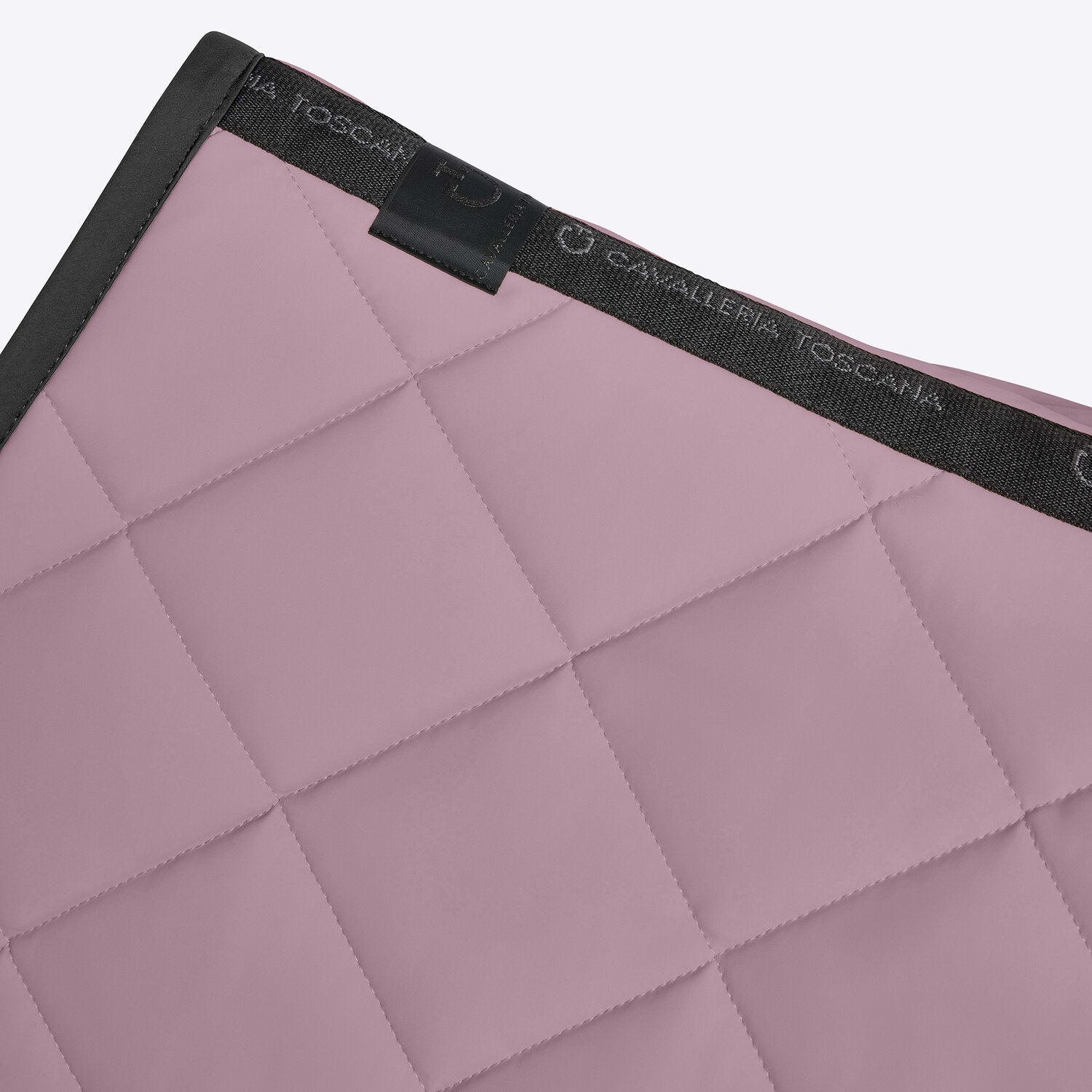 Tapis Diamond Quilted Jumping grape shake / noir - CAVALLERIA TOSCANA