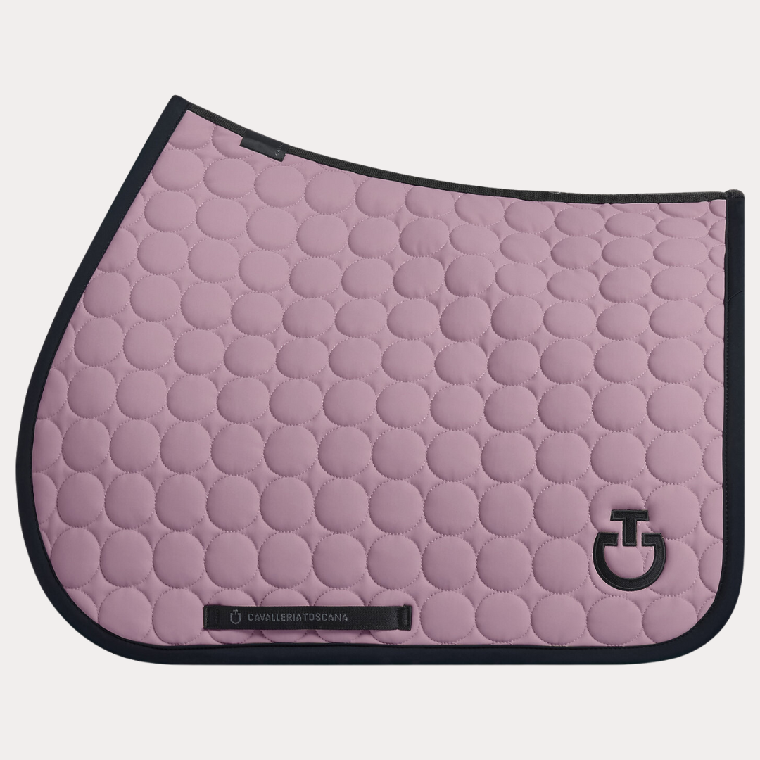 Tapis Circle Jumping grape shake / noir - CAVALLERIA TOSCANA