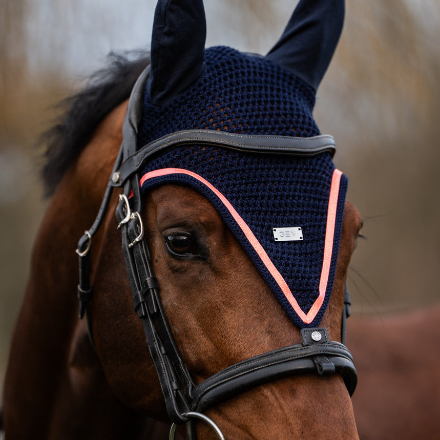 Bonnet TEN marine/corail - GEM