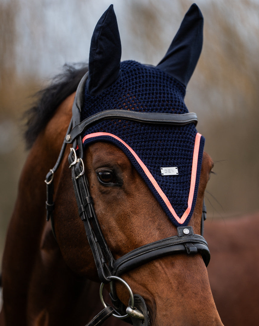 Bonnet TEN marine/corail - GEM
