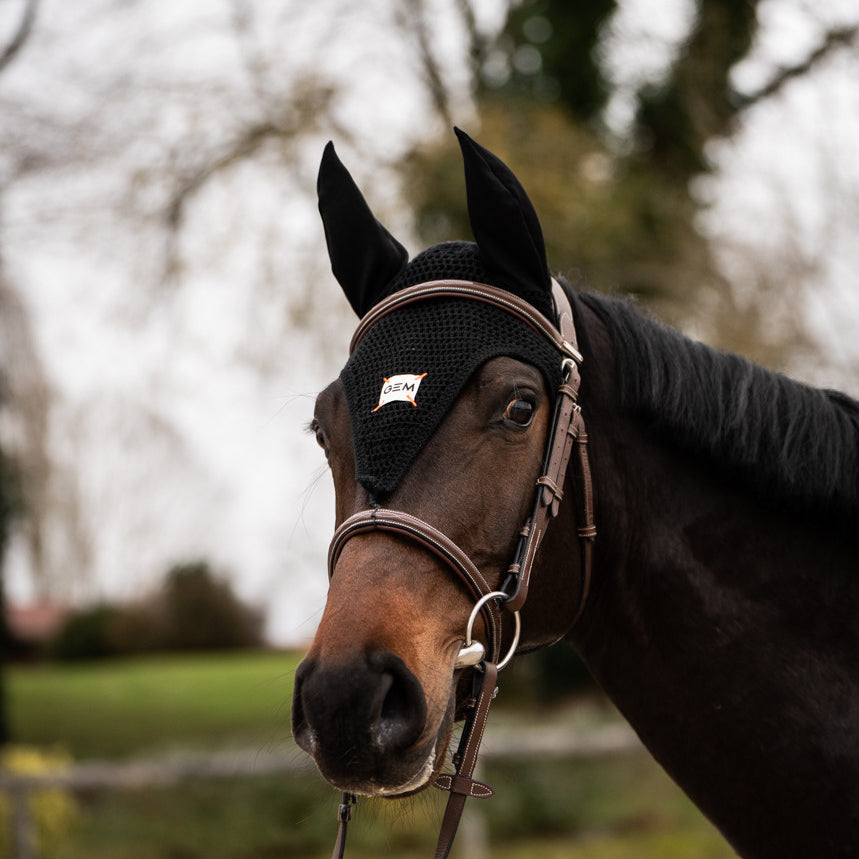 Bonnet TOUCTOUC noir/ecru - GEM