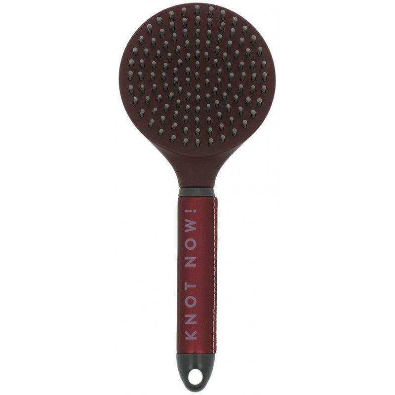 Brosse à crins JE T'AIME bordeaux - EQUITHEME