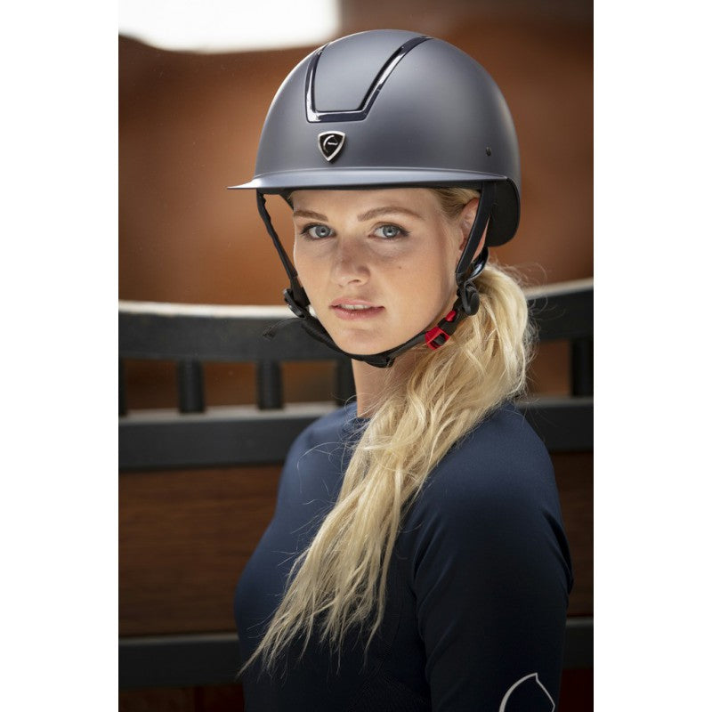 Casque GLINT bleu - EQUITHEME