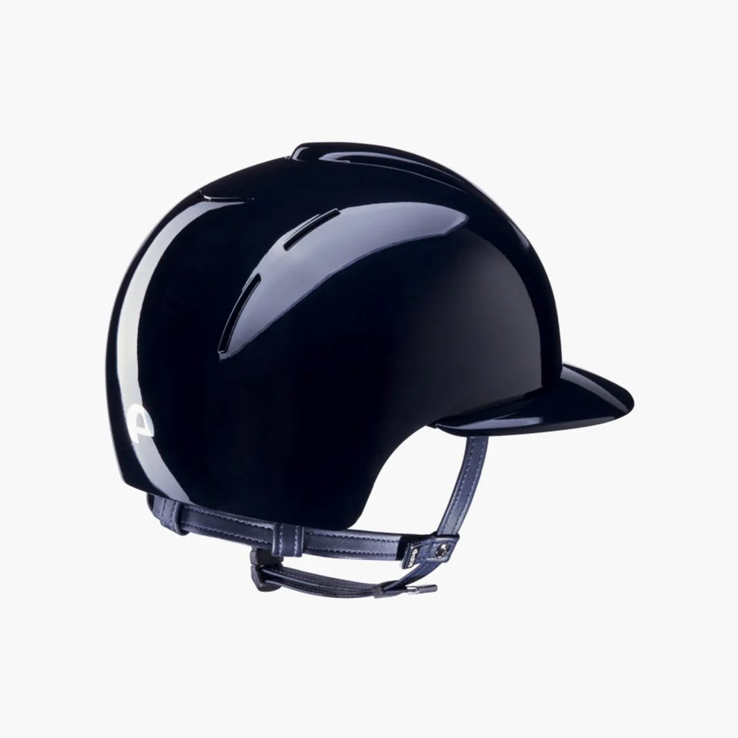 Casque Smart polish bleu visière polo - KEP