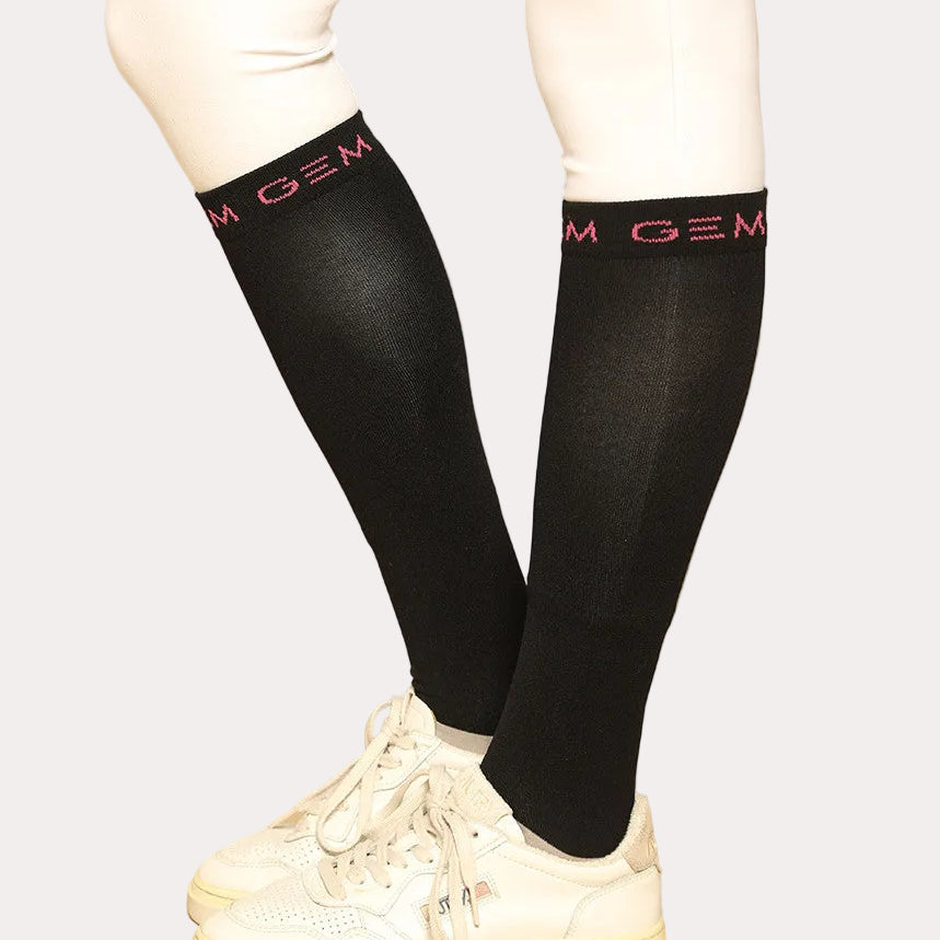 Chaussettes Love GEM noir/rose - GEM