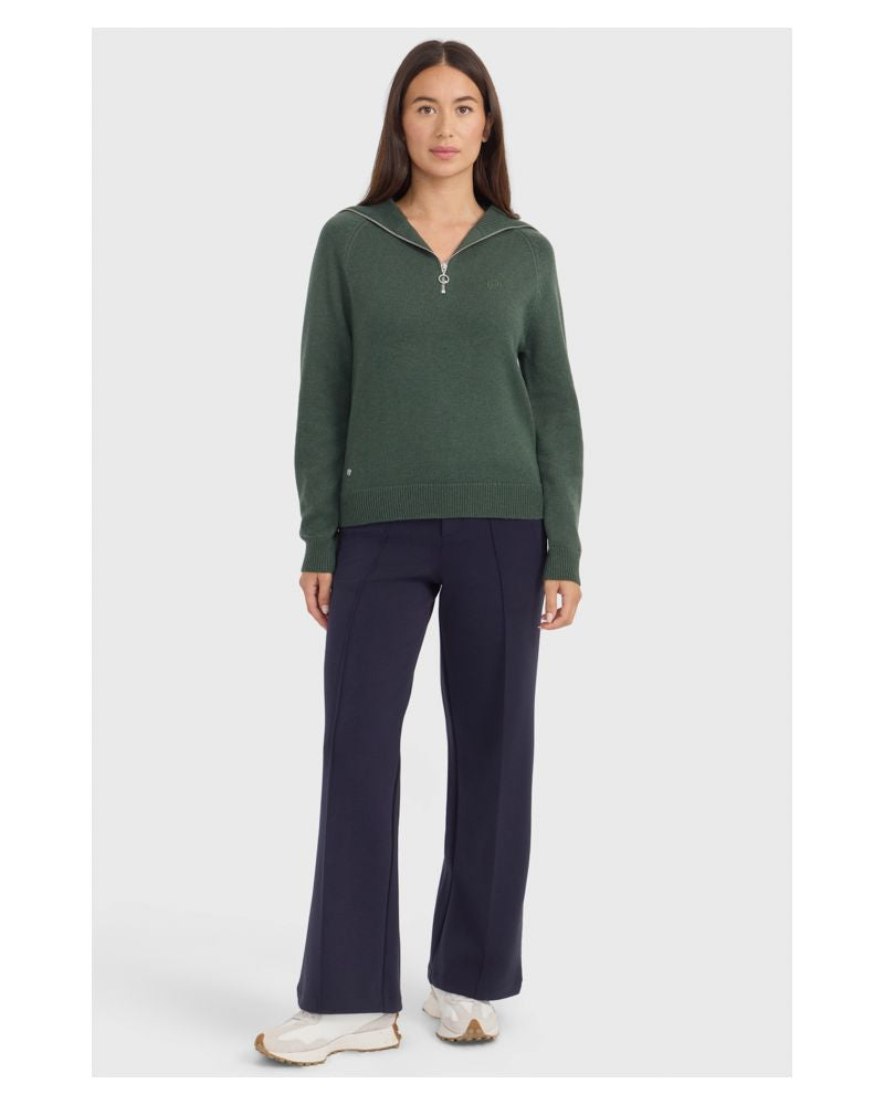 Claira Pull Col Montant Trefle - HARCOUR