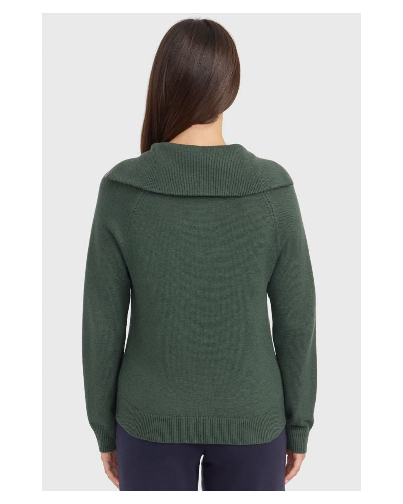 Claira Pull Col Montant Trefle - HARCOUR