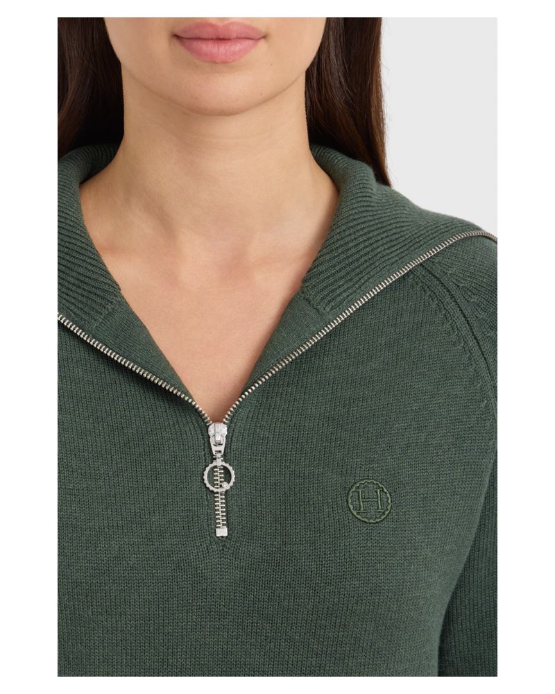 Claira Pull Col Montant Trefle - HARCOUR