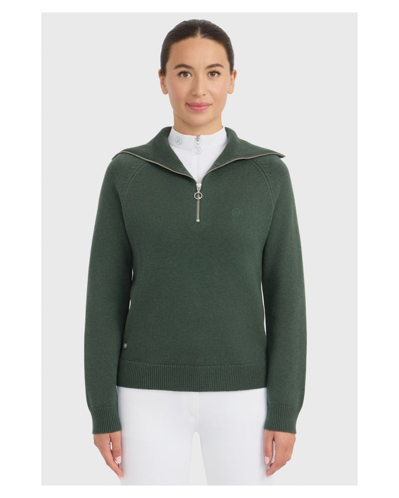 Claira Pull Col Montant Trefle - HARCOUR
