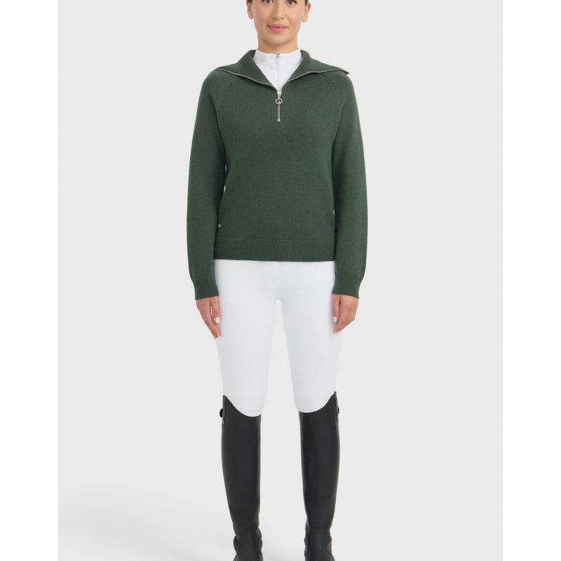 Claira Pull Col Montant Trefle - HARCOUR