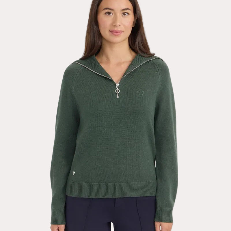 Claira Pull Col Montant Trefle - HARCOUR