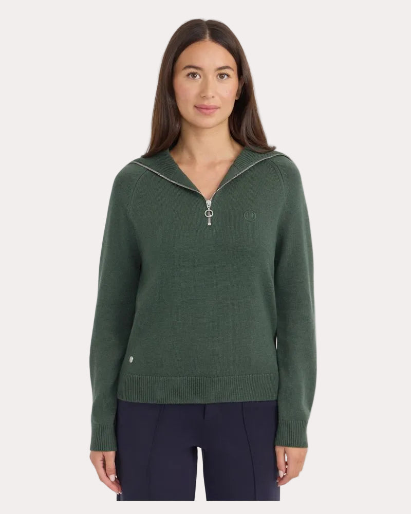 Claira Pull Col Montant Trefle - HARCOUR