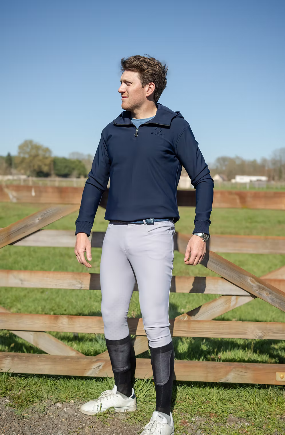 Pull d'équitation homme Jinko - OPTITRO