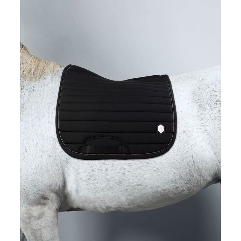 Don Juan Tapis De Selle Dressage Amortissant Latex Noir - PRO CONFORT
