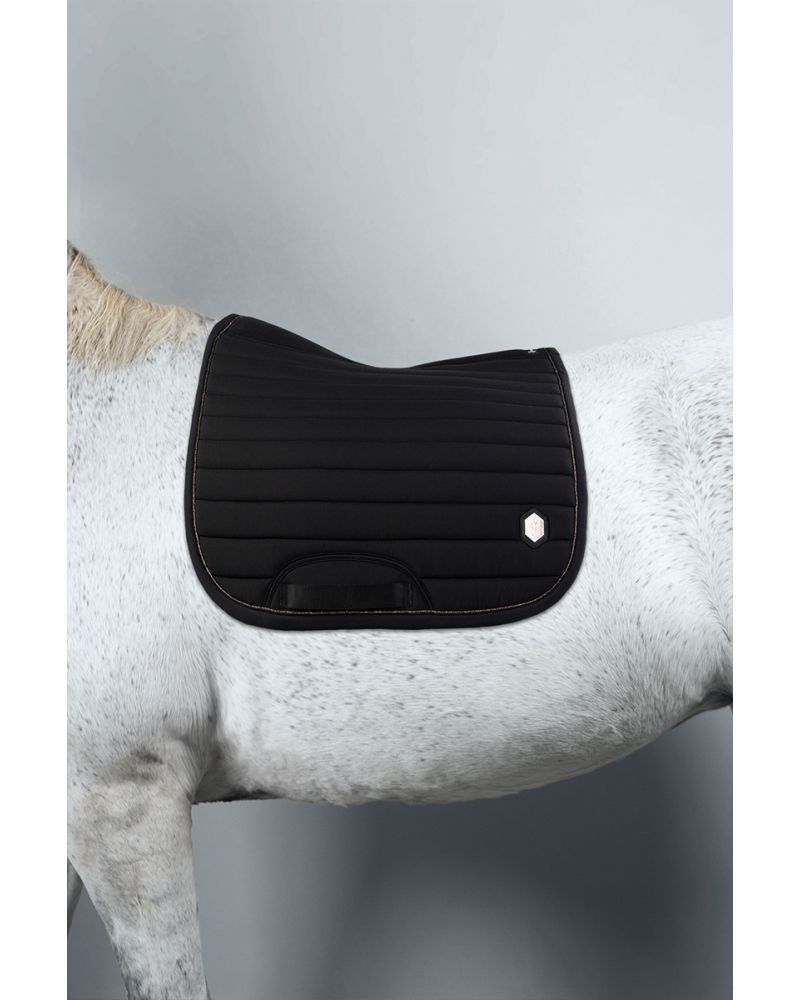 Don Juan Tapis De Selle Dressage Amortissant Latex Noir - PRO CONFORT
