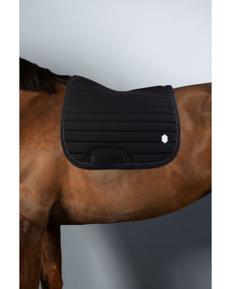 Don Juan Tapis De Selle Dressage Amortissant Latex Noir - PRO CONFORT