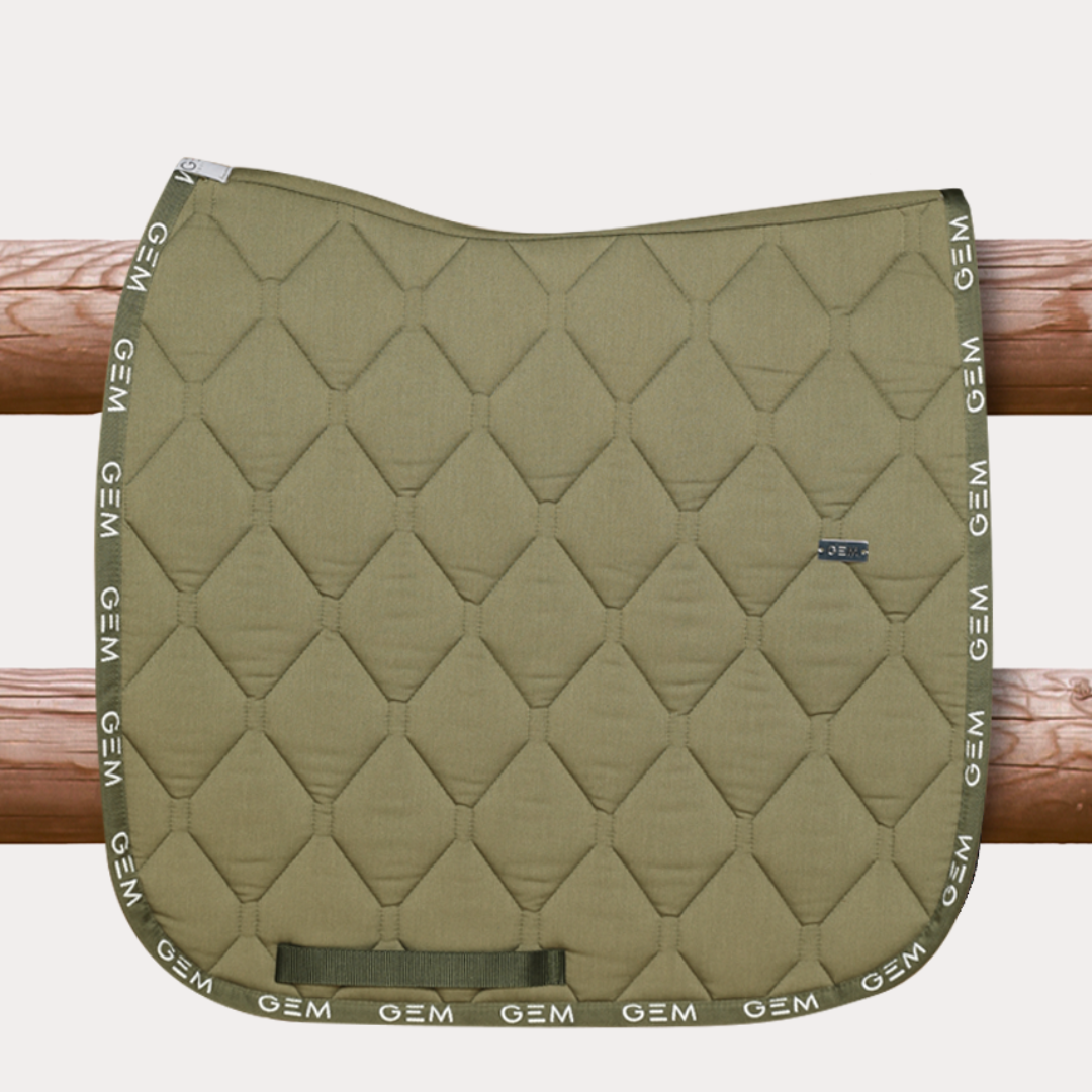 Tapis LoveGem kaki dressage - GEM