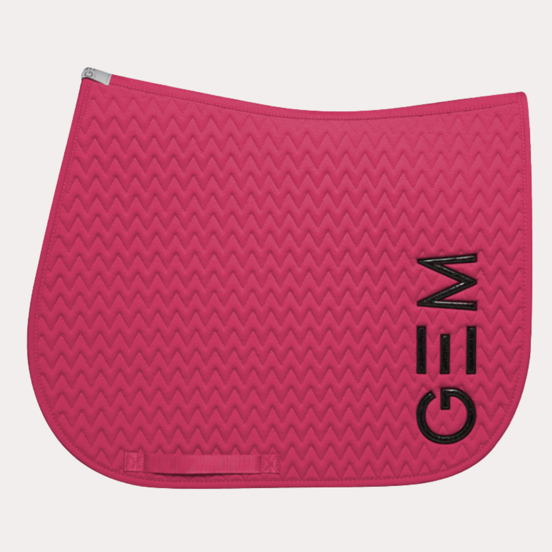 Tapis TEN rose/noir - GEM