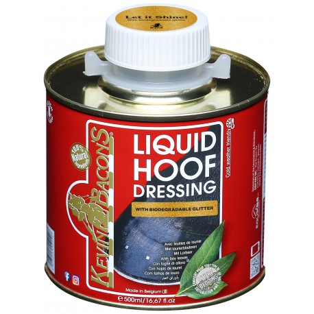 Huile pour sabots Hoof Dressing Liquide pailleté - KEVIN BACON'S