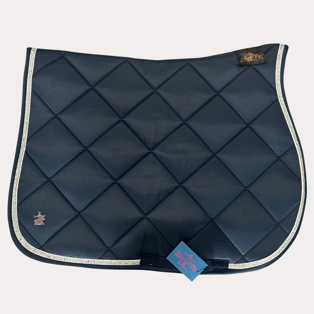 Tapis marine/disco argent - JU&PA