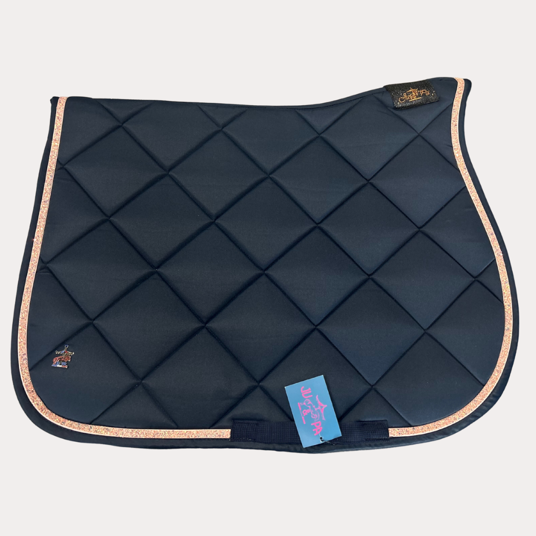 Tapis marine/disco rose- JU&PA