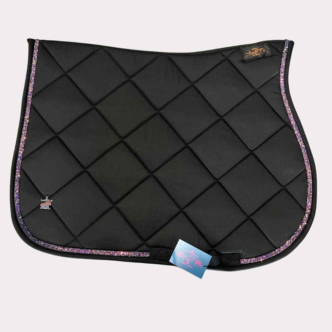 Tapis noir/disco multicolore - JU&PA