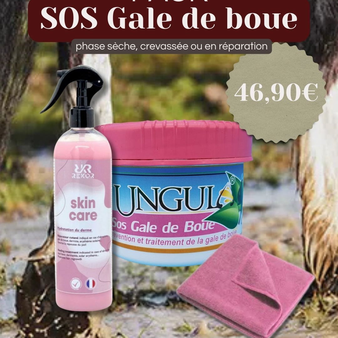 Pack Sos gale de boue (phase sèche, crevassée ou en réparation)